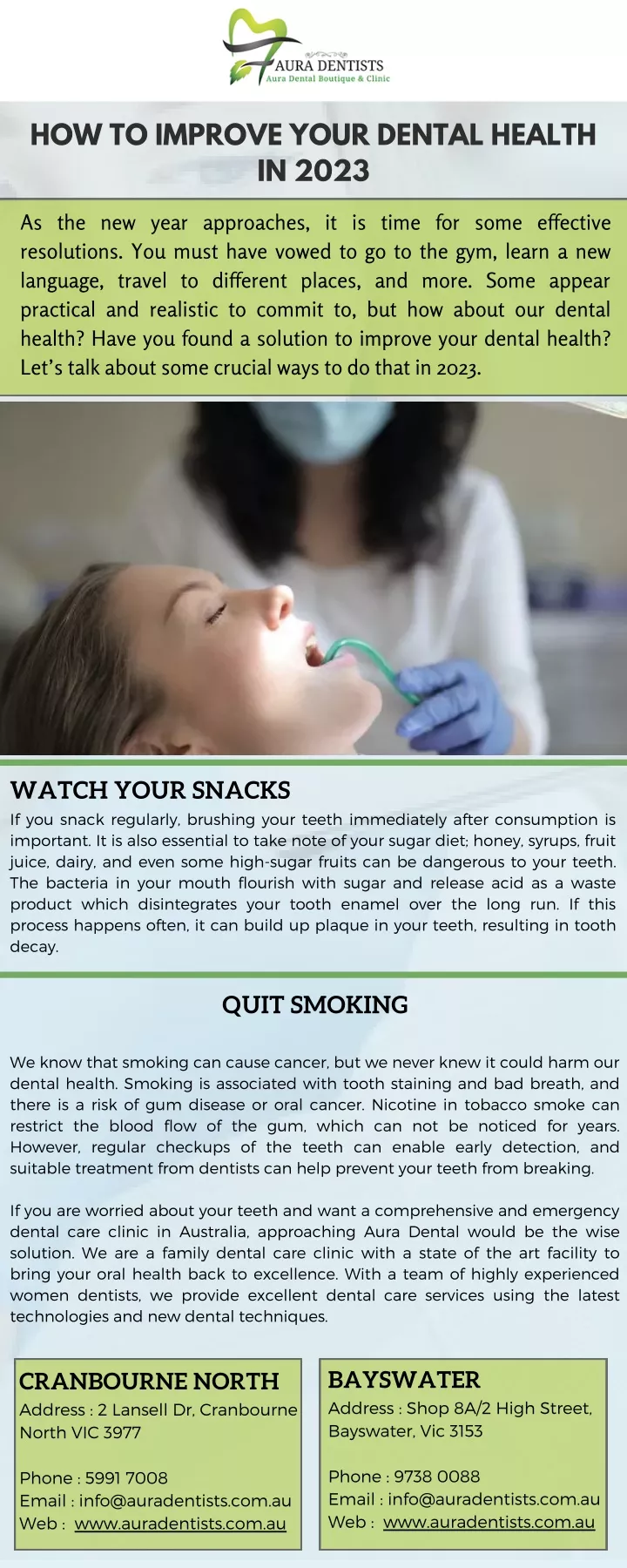 how to improve your dental health in 2023