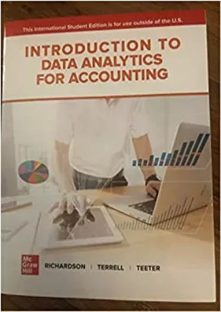 Introduction to Data Analytics for Accounting International edition Textbook only