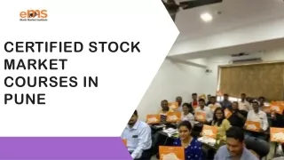 Certified Stock Market Courses in Pune