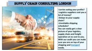 supply chain consulting uk