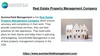 Real Estate Property Management Company
