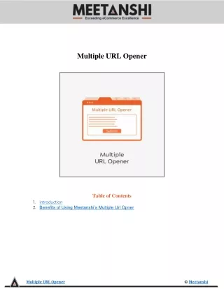 multiple url opener