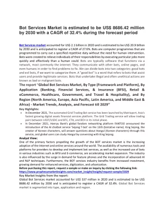 bot services market is estimated to be us 8686