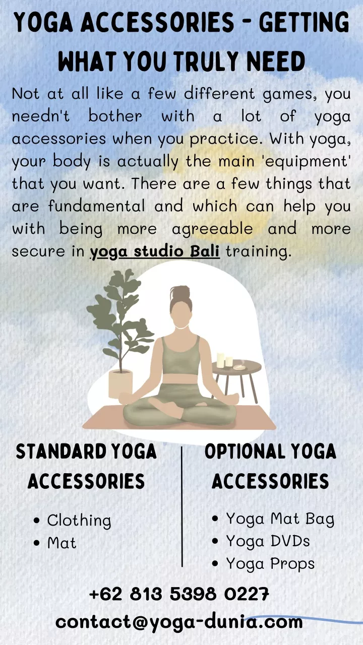 yoga accessories getting what you truly need