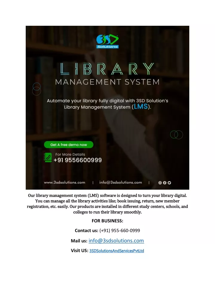 our library management system lms software