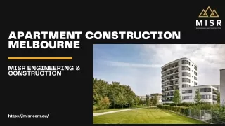 apartment construction melbourne