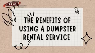 Dumpster Rental Services for Your Next Waste Management Project
