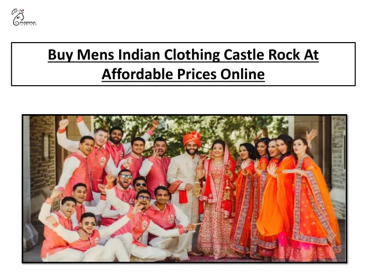 buy mens indian clothing castle rock