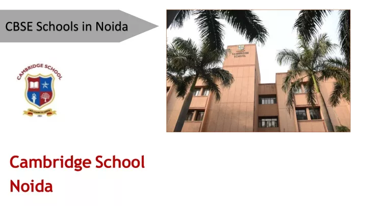 cbse schools in noida