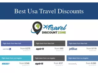 Best Usa Travel Discounts
