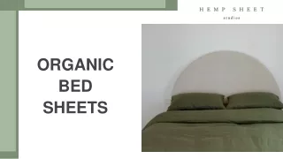 Organic bed sheets
