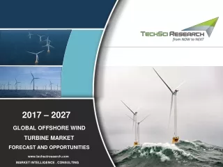 Global Offshore Wind Turbine Market, Forecast and Opportunities, 2027