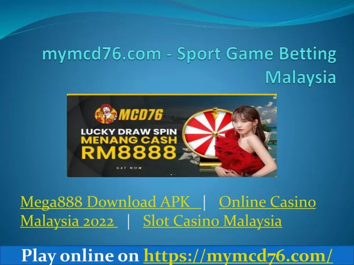 mymcd76 com sport game betting malaysia