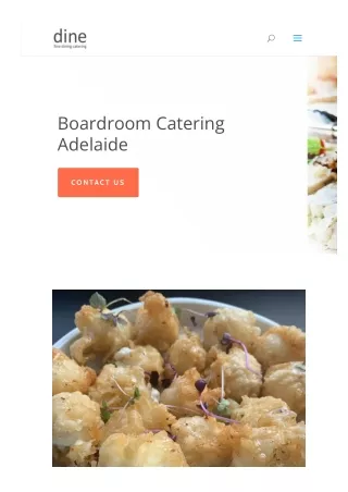 Boardroom Catering Adelaide