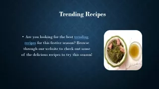 Trending Recipes