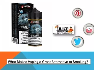 What Makes Vaping a Great Alternative to Smoking