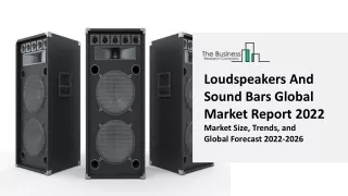 loudspeakers and sound bars global market report
