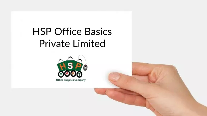 hsp office basics private limited