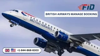 British Airways Manage Booking