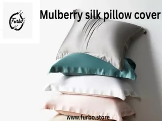 Mulberry silk pillow cover