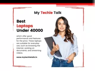 Best Laptops Under 40000