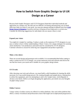 How to Switch from Graphic Design to UI UX Design as a Career.docx