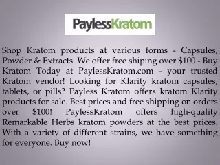 shop kratom products at various forms capsules