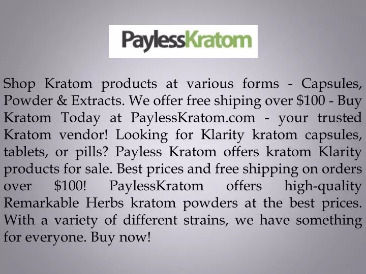 shop kratom products at various forms capsules