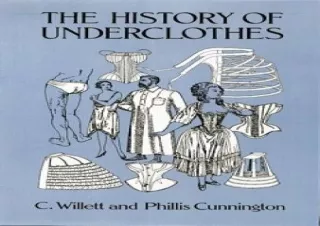 (PDF/DOWNLOAD) The History of Underclothes (Dover Fashion and Costumes) ipad