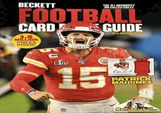 PDF/READ/DOWNLOAD Beckett Football Card Price Guide kindle