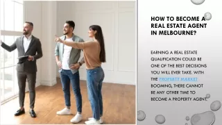 How to Become a Real Estate Agent in Melbourne