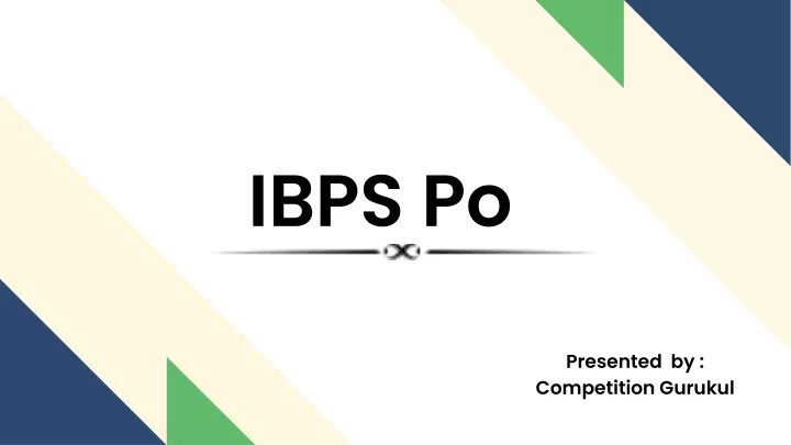 ibps po