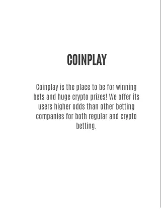 CoinPlay