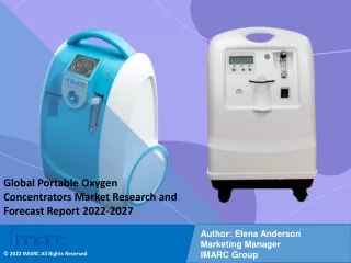 Portable Oxygen Concentrators Market Research and Forecast Report 2022-2027