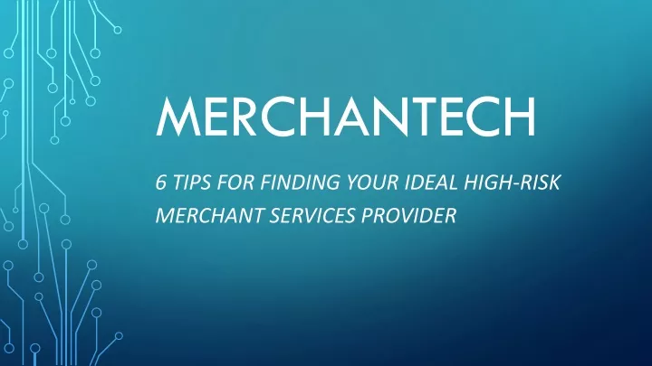 merchantech