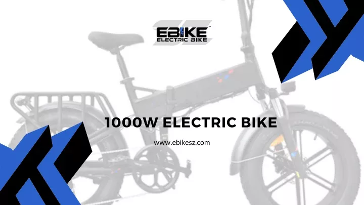 1000w electric bike