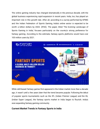 Fantasy sports Growth in India_ Trends & Benefits