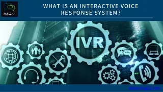 what is an interactive voice response system