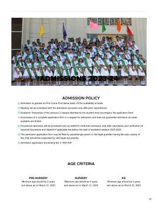 Pre-Nursery Program Admission at Delhi Public Schools in Gurgaon