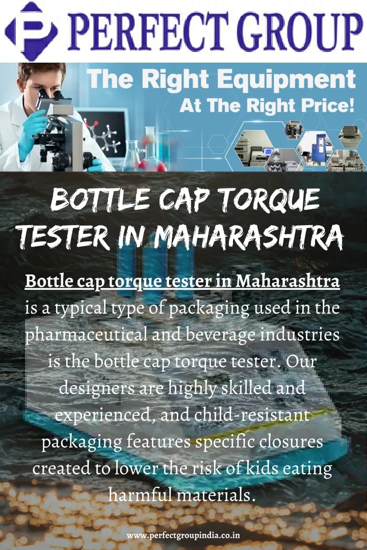 bottle cap torque tester in maharashtra