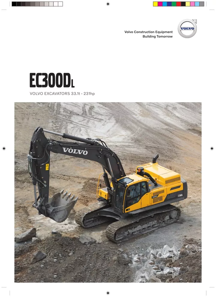 volvo excavators 33 1t 231hp