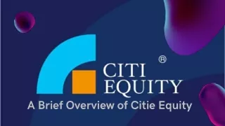 A Quick Synopsis of Citie Equity