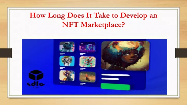 how long does it take to develop an nft marketplace