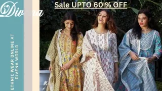 Ethnic wear online for women | Divena World
