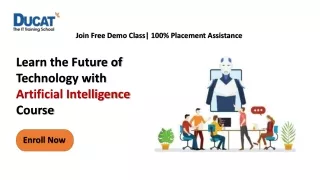 Learn the Future of Technology with Artificial Intelligence Course