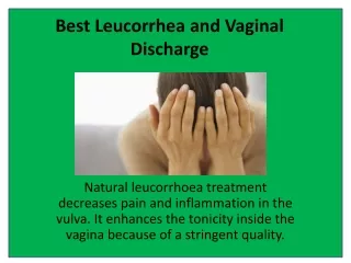 best leucorrhea and vaginal discharge