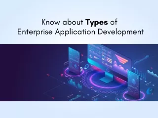 know about types of enterprise application