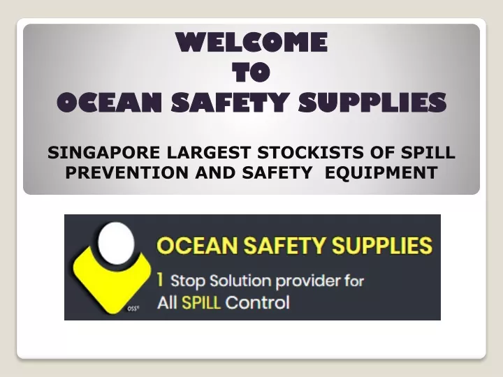 welcome to ocean safety supplies