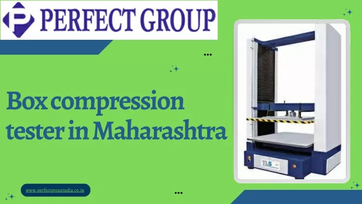 box compression tester in maharashtra