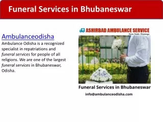 Search Funeral Services in Bhubaneswar